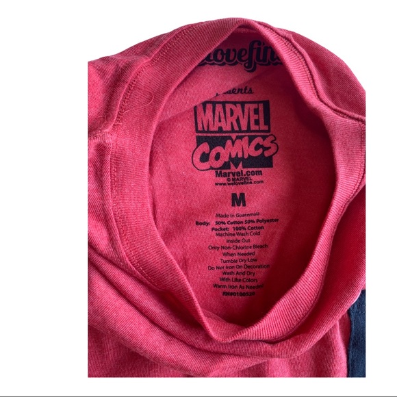 Marvel Captain America Pocket Tee by Welovefine - Picture 5 of 7